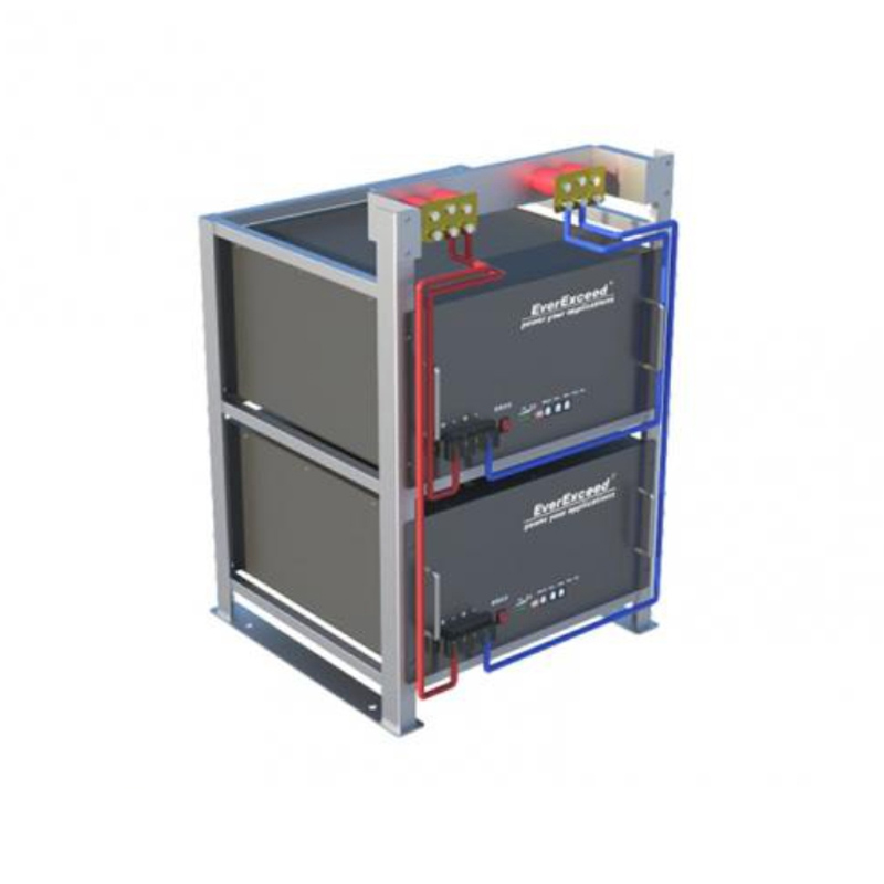 Soluzione Rack di fosfato di ferro e litio