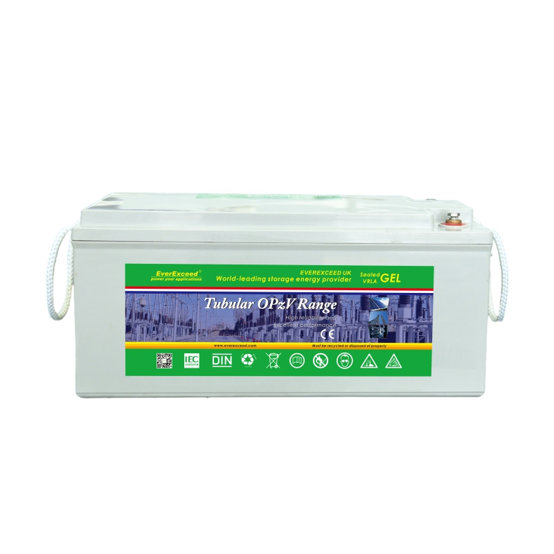 Batteria tubolare al gel
