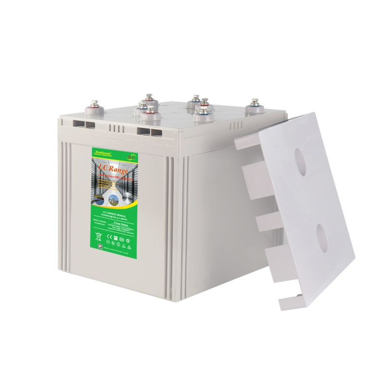 Batteria solare a ciclo profondo al piombo da 2 V
