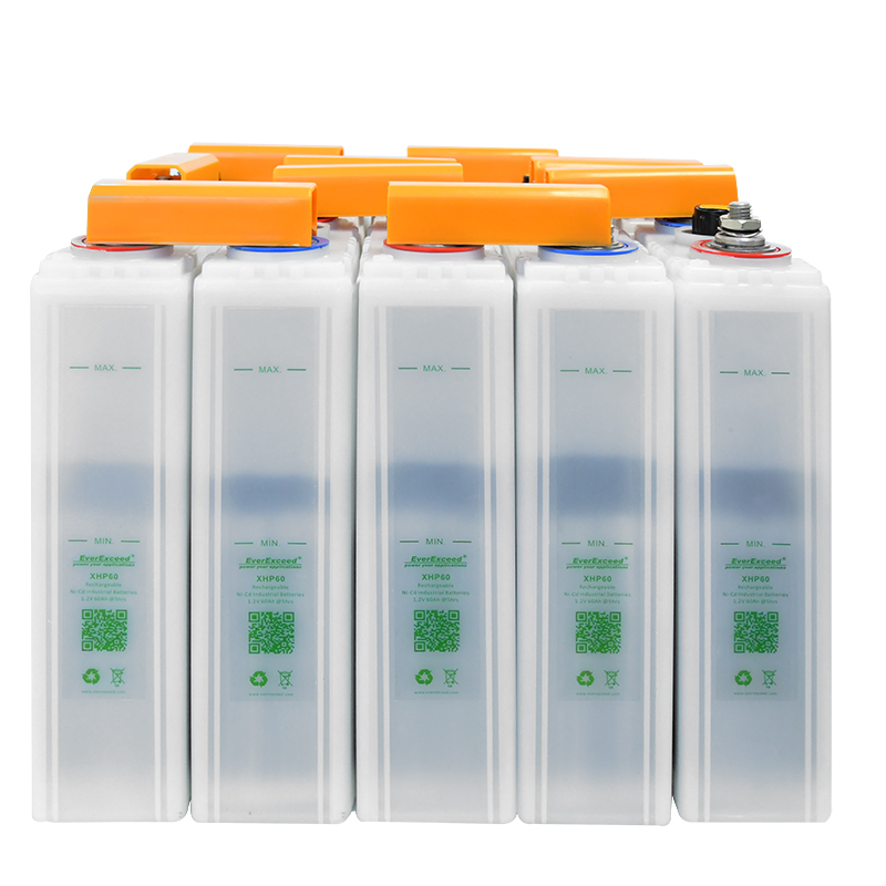 Batteria NICD a piastra sinterizzata ricaricabile da 1,2 V per sistema solare