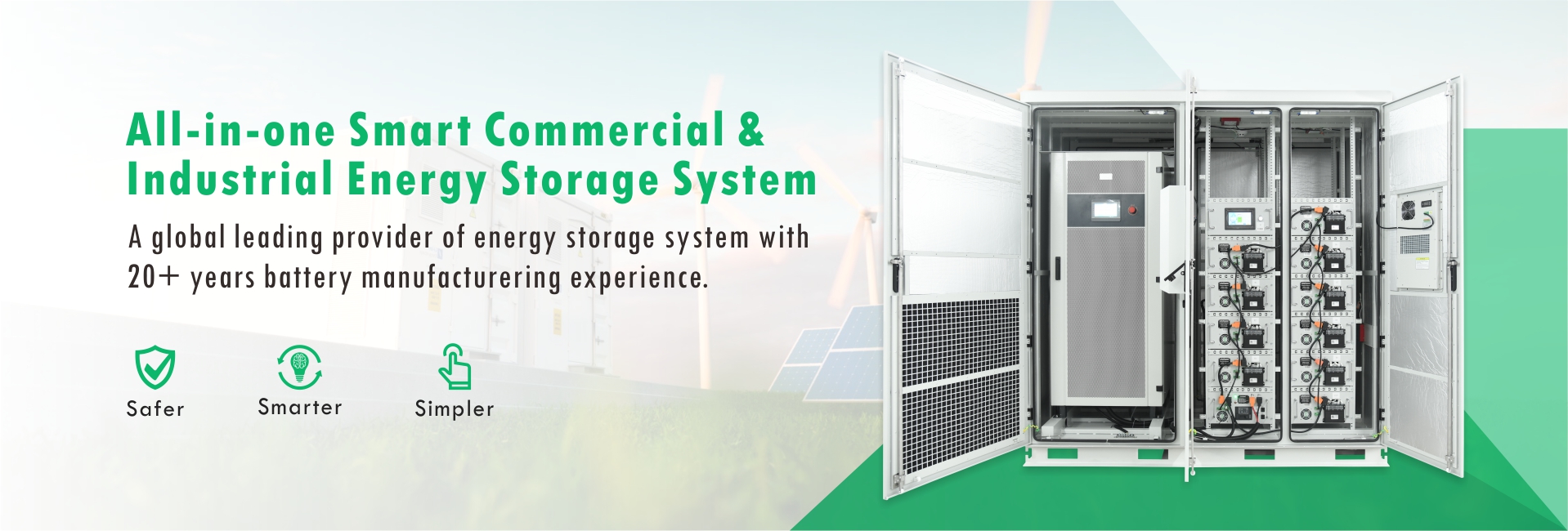 All-in-one Smart Commercial & Industrial Energy Storage System