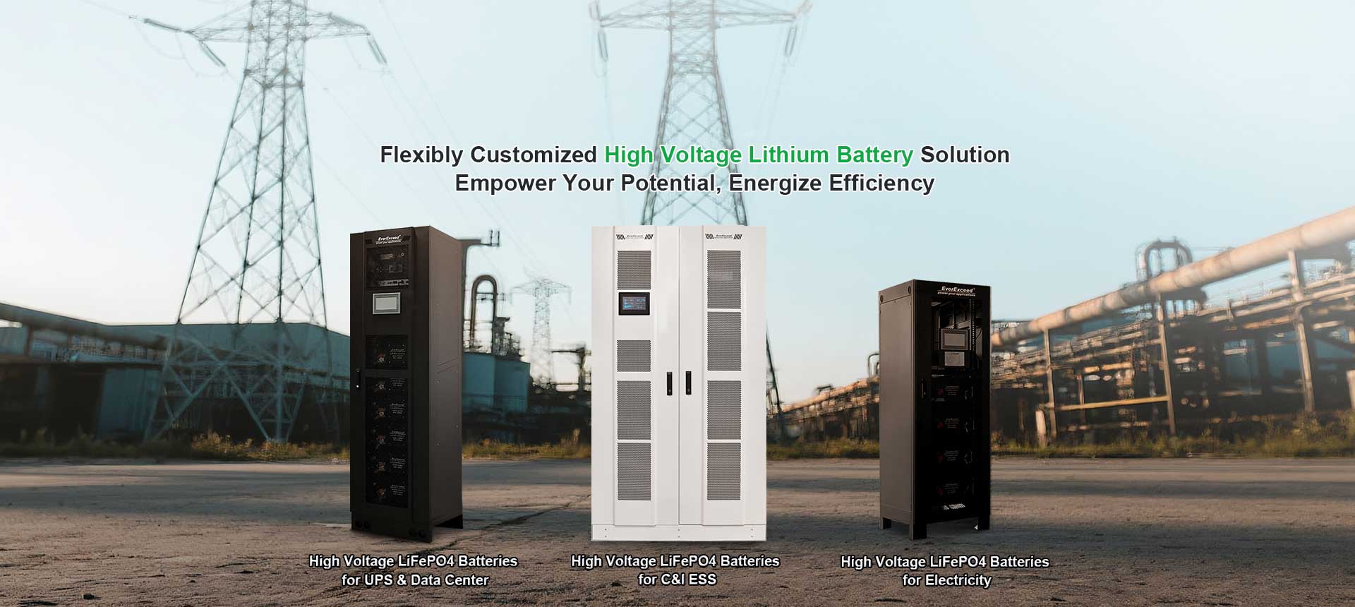 High Voltage Lithium Battery Solution for UPS