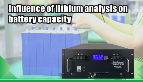 Influenza dell'analisi del litio sulla capacità della batteria