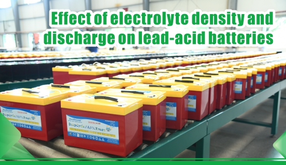 Effetto della densità dell'elettrolito e della scarica sulle batterie al piombo