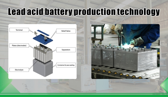 Tecnologia di produzione delle batterie al piombo