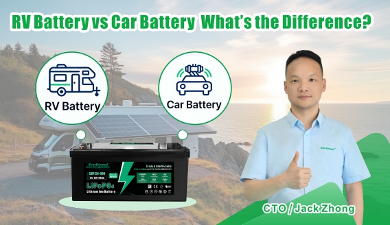 Batteria per camper vs batteria per auto: qual è la differenza?