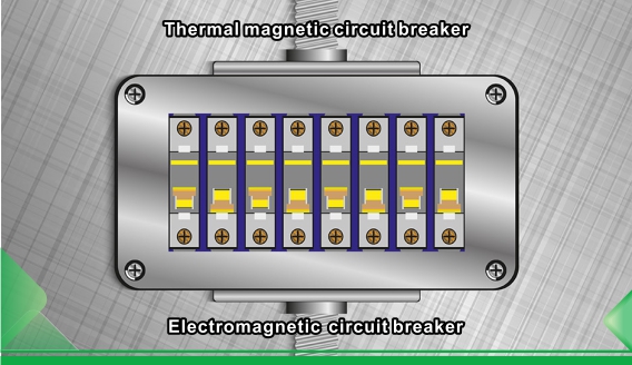La differenza tra i tipi magnetotermici ed elettromagnetici di interruttori automatici scatolati