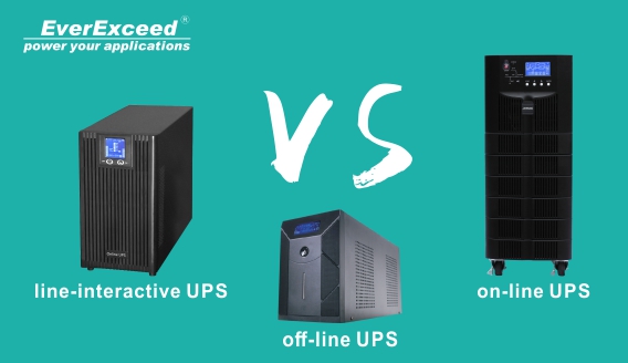 Confronto tra UPS off-line, on-line e line-interactive
