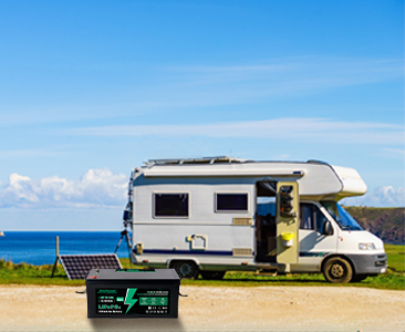 Batteria al litio per camper