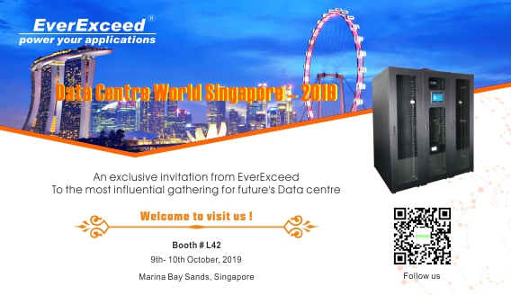 Benvenuti a visitare EverExceed al Data Center World Singapore-2019
