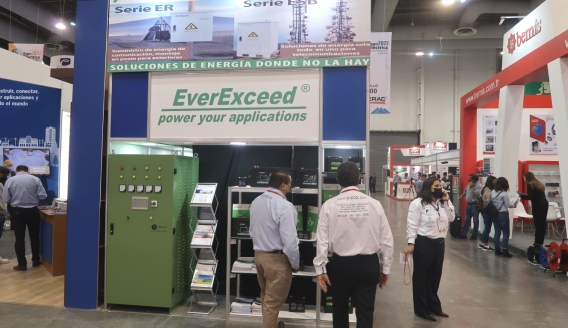 La partecipazione di successo di EverExceed a Expo Electrica Internacional-2022

