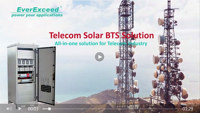 EverExceed Telecom soluzione BTS solare
