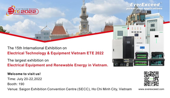 Benvenuti a visitare EverExceed all'Esposizione internazionale di tecnologia e apparecchiature elettriche -2022
