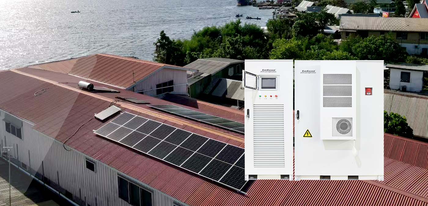 Sistema di accumulo di energia commerciale e industriale