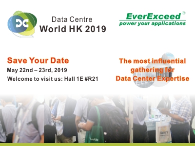Benvenuti a visitare EverExceed al Data Center World HK-2019
