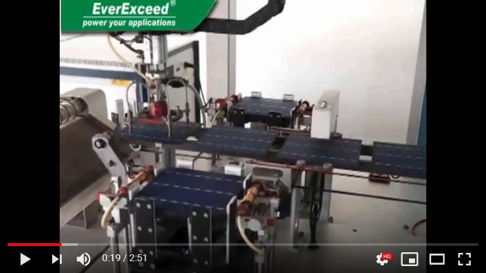Linea di produzione di moduli solari EverExceed
